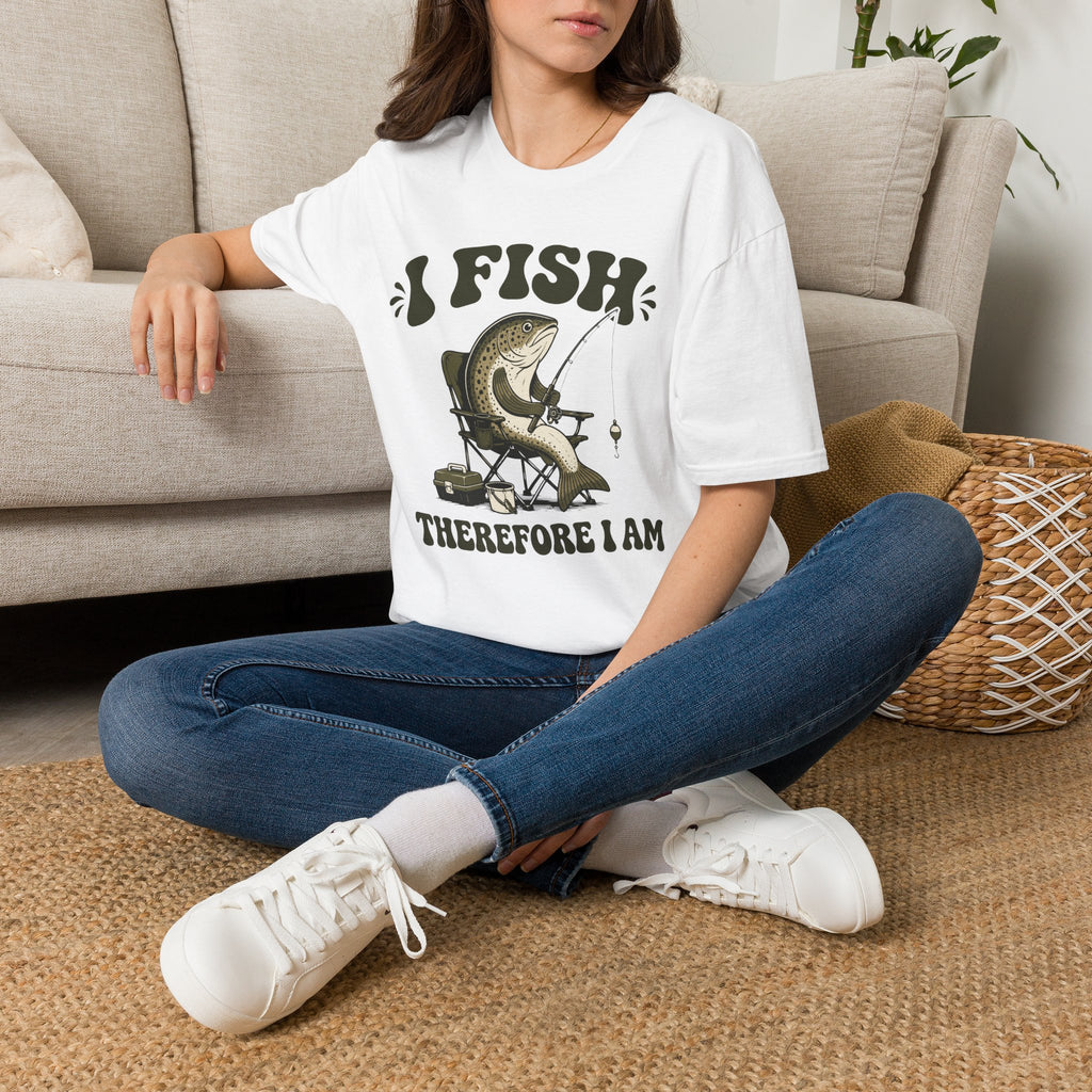 I Fish Therefore I Am T-Shirt