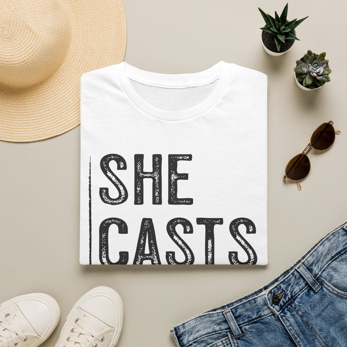 She Casts Deep T-Shirt