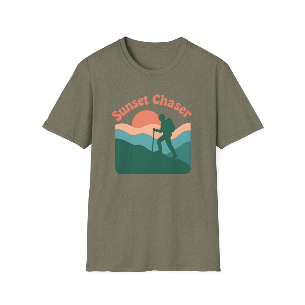 Hiker on Sunset Trail T-Shirt