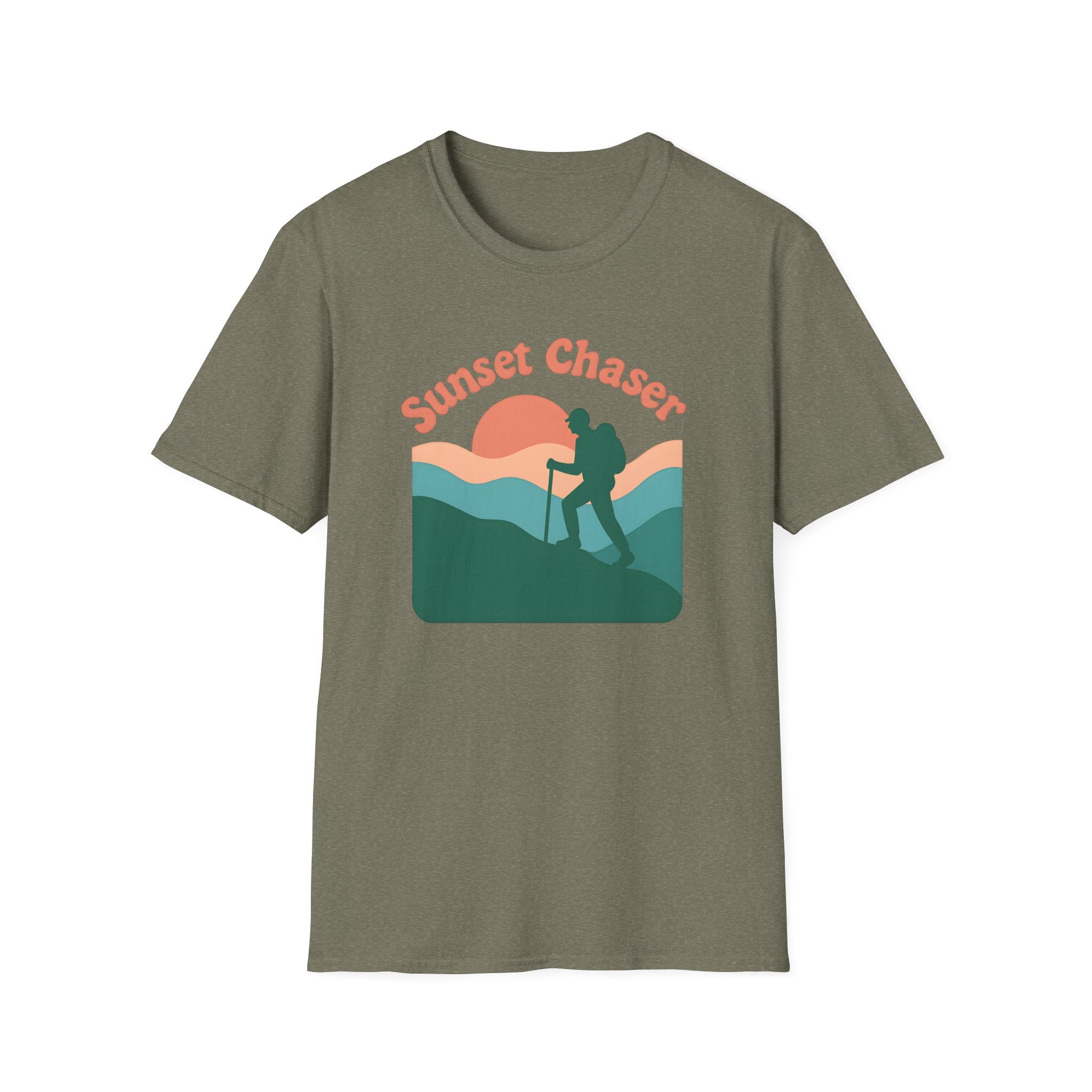 Hiker on Sunset Trail T-Shirt