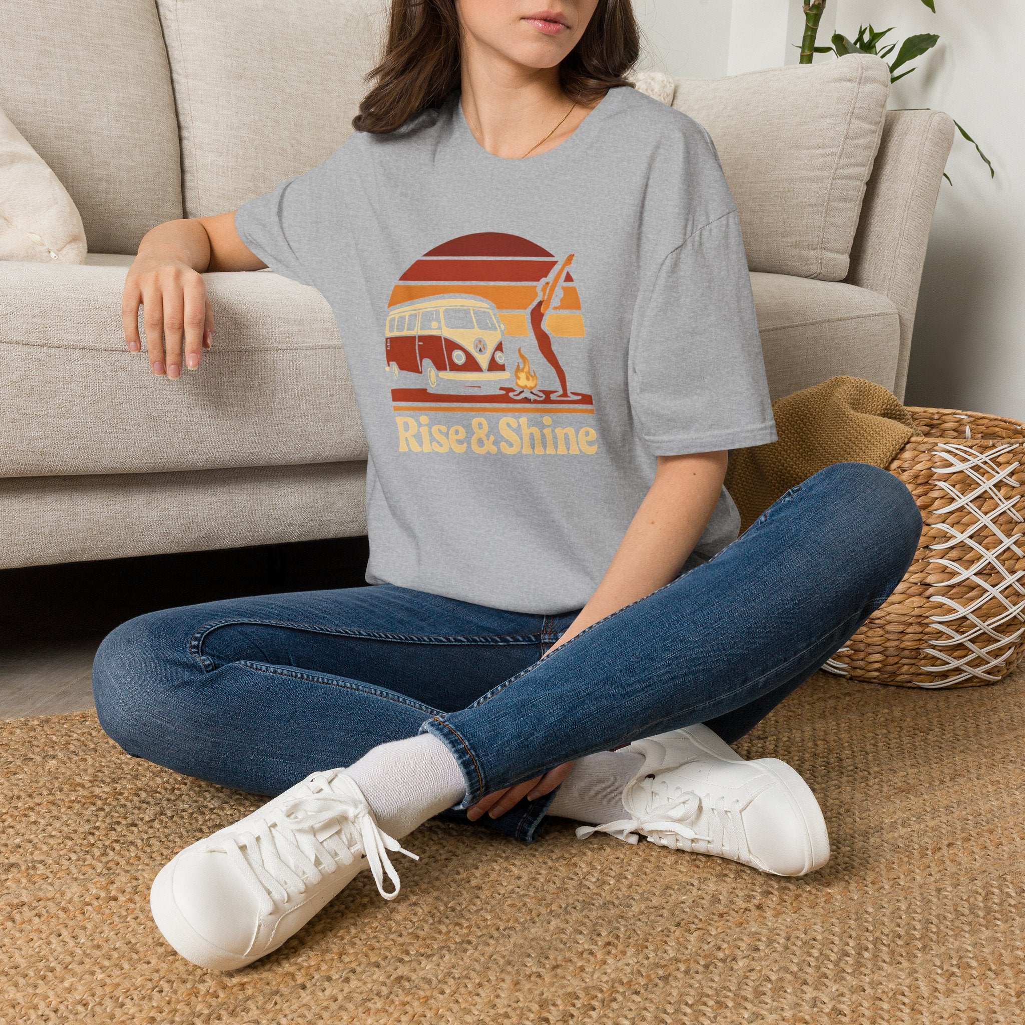 VW Camper Sunrise T-Shirt
