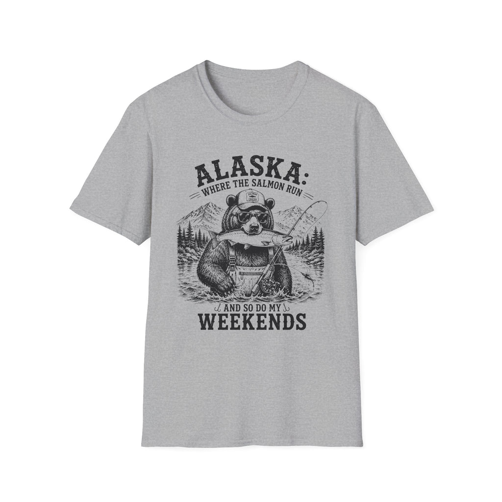 Alaska: Where the Salmon Run T-Shirt