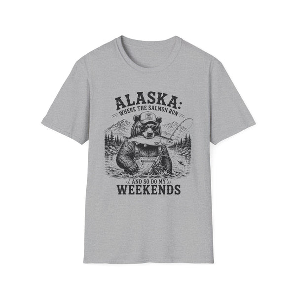 Alaska: Where the Salmon Run T-Shirt