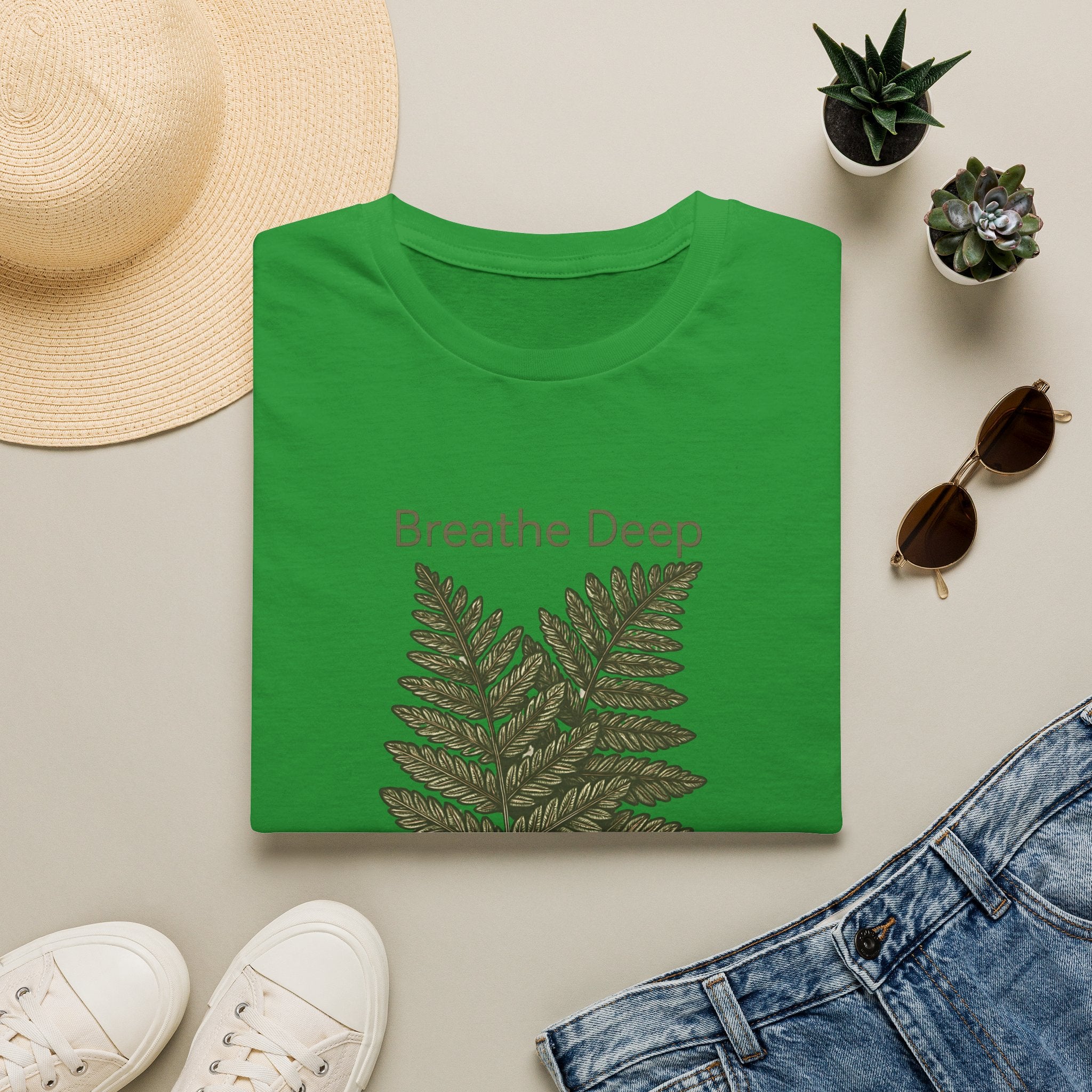 Breathe Deep Fern T-Shirt