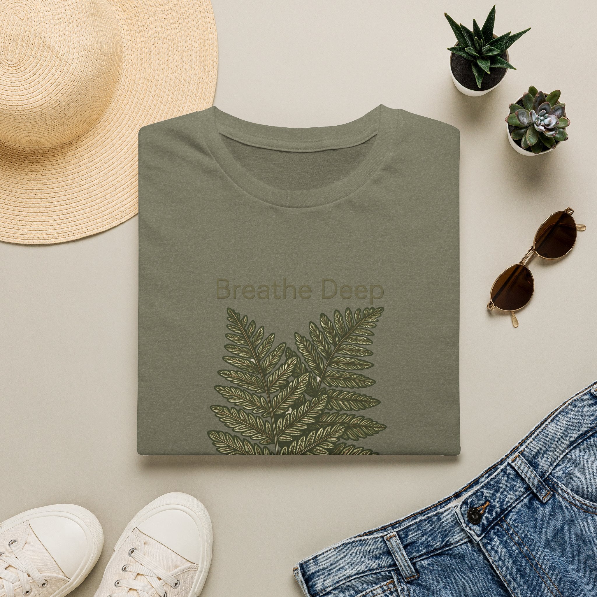 Breathe Deep Fern T-Shirt