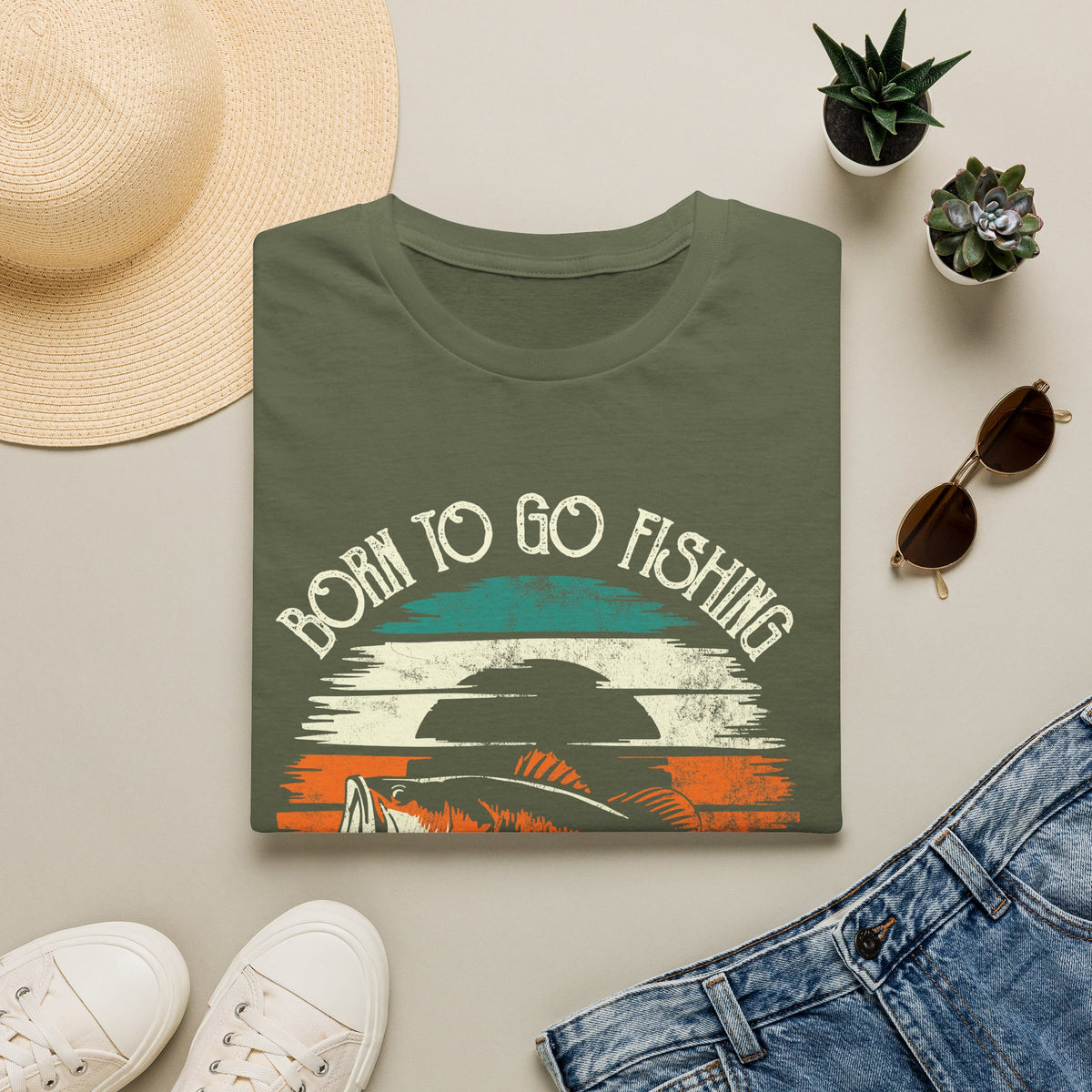 Born To Go Fishing T-Shirt