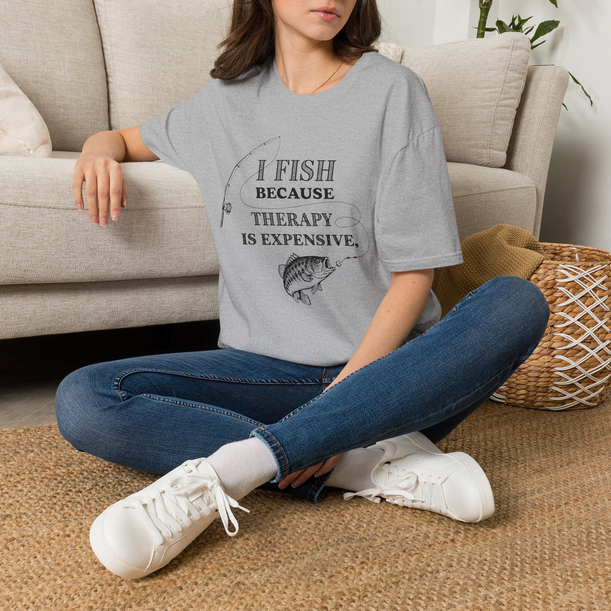 Bass Fishing Therapy T-Shirt