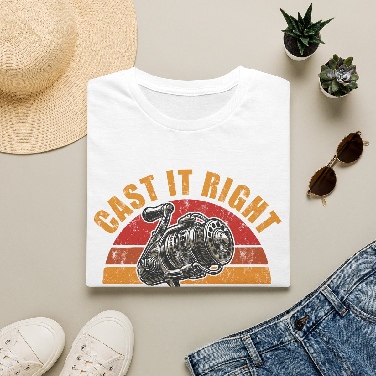 Cast It Right Reel It Tight T-Shirt