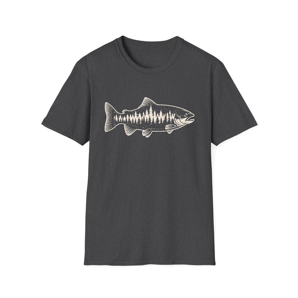 Trout Forest Silhouette T-Shirt