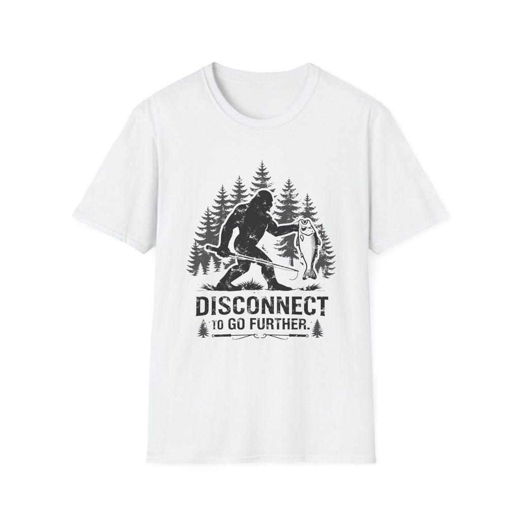 Bigfoot Fishing T-Shirt T-Shirt