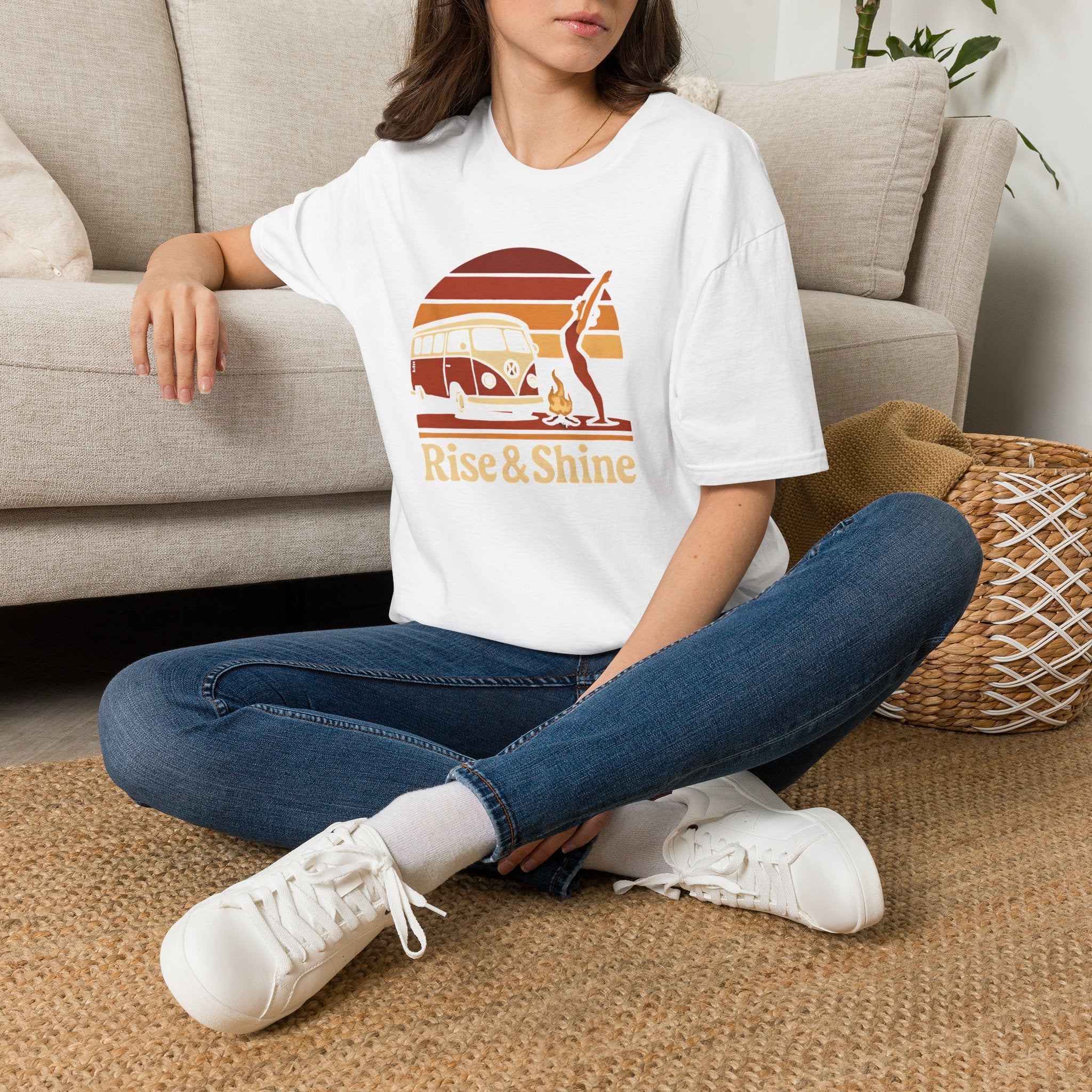 VW Camper Sunrise T-Shirt