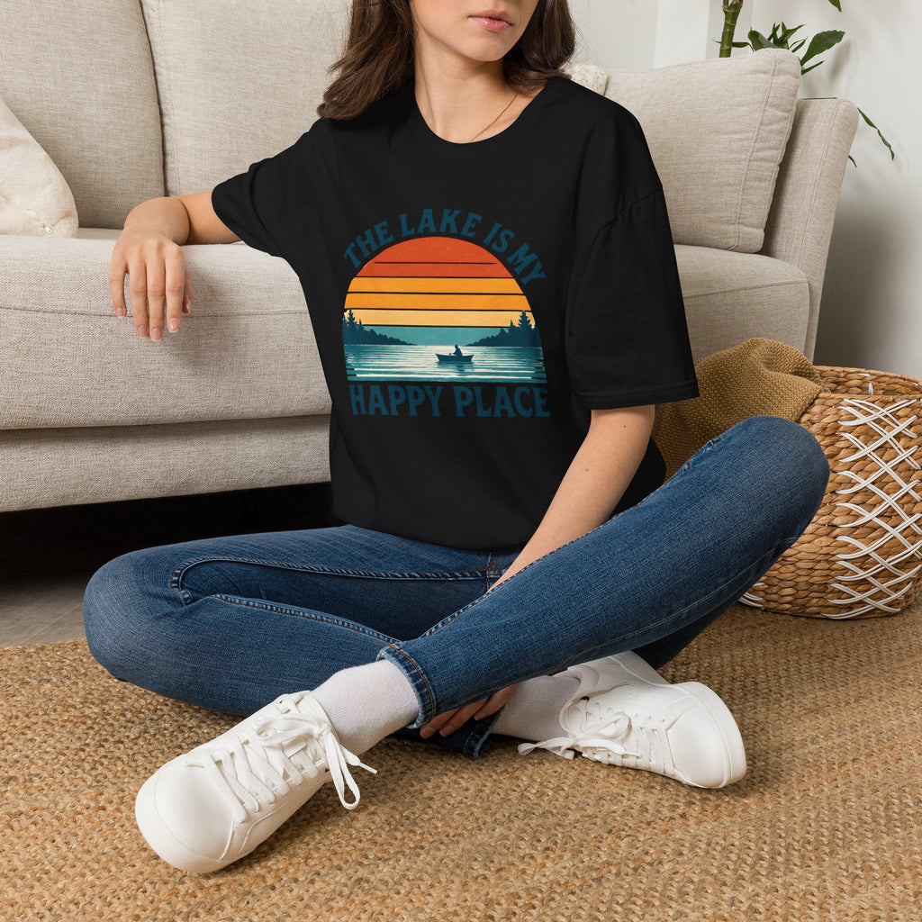 Lake Sunset Happy Place T-Shirt
