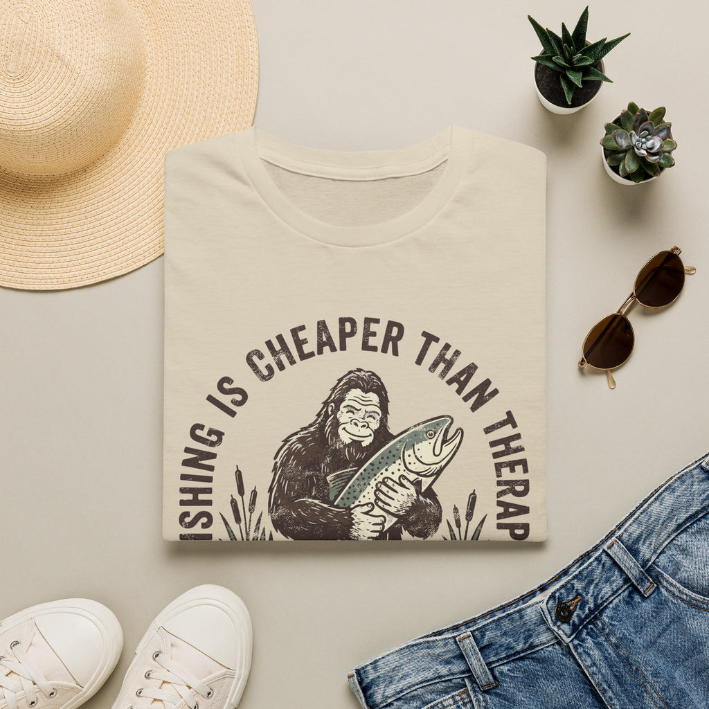 Fishing Is Cheaper Than Therapy T-Shirt