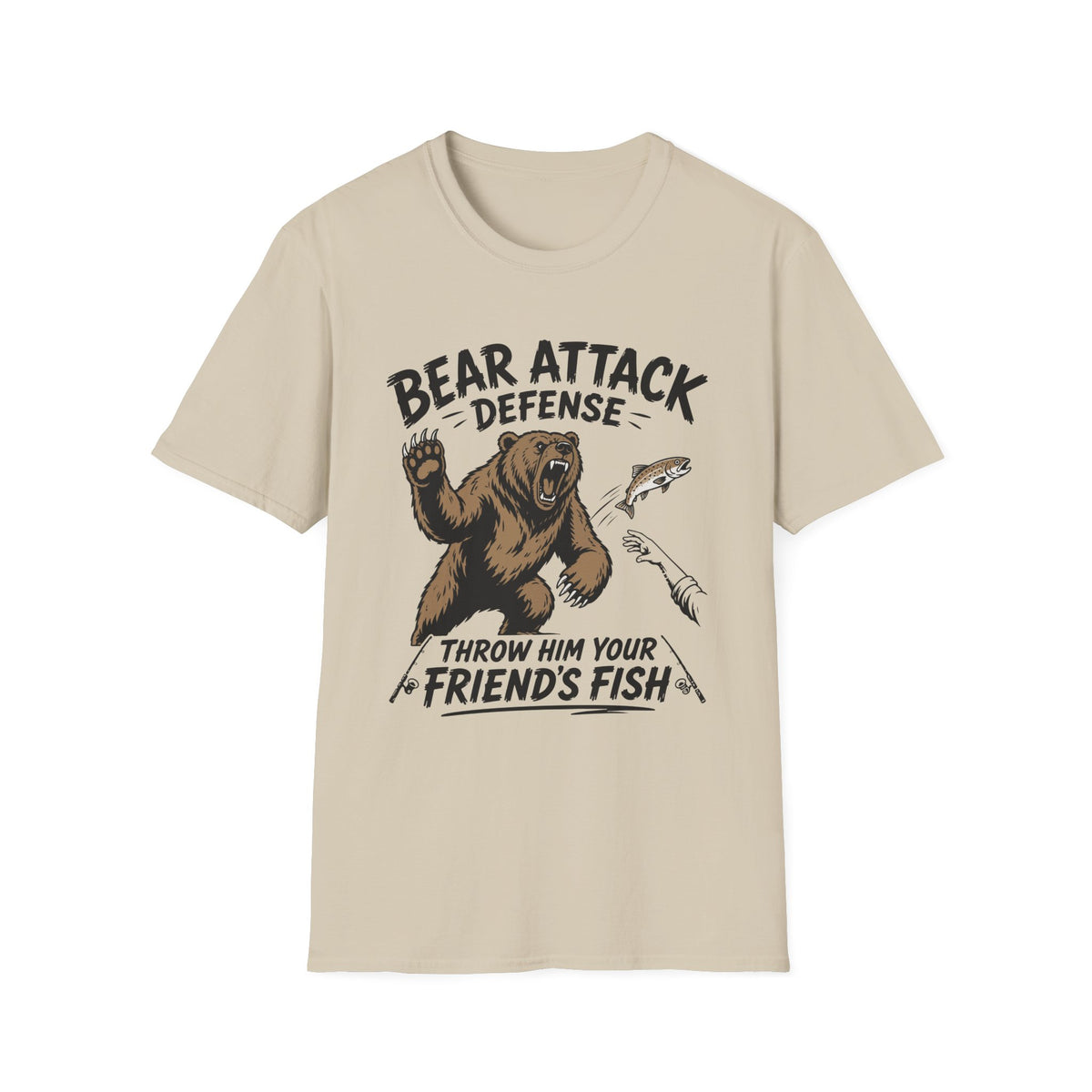 Bear Attack Defense T-Shirt