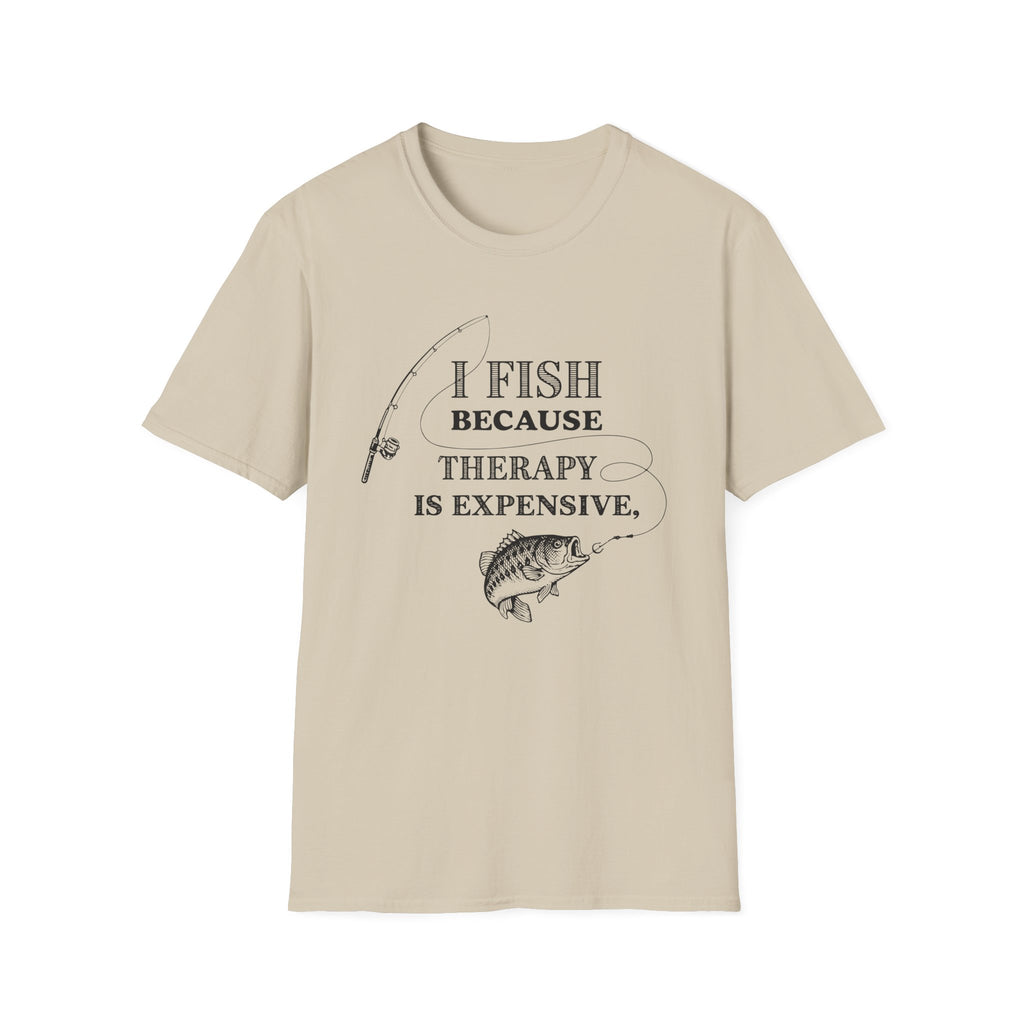 Bass Fishing Therapy T-Shirt