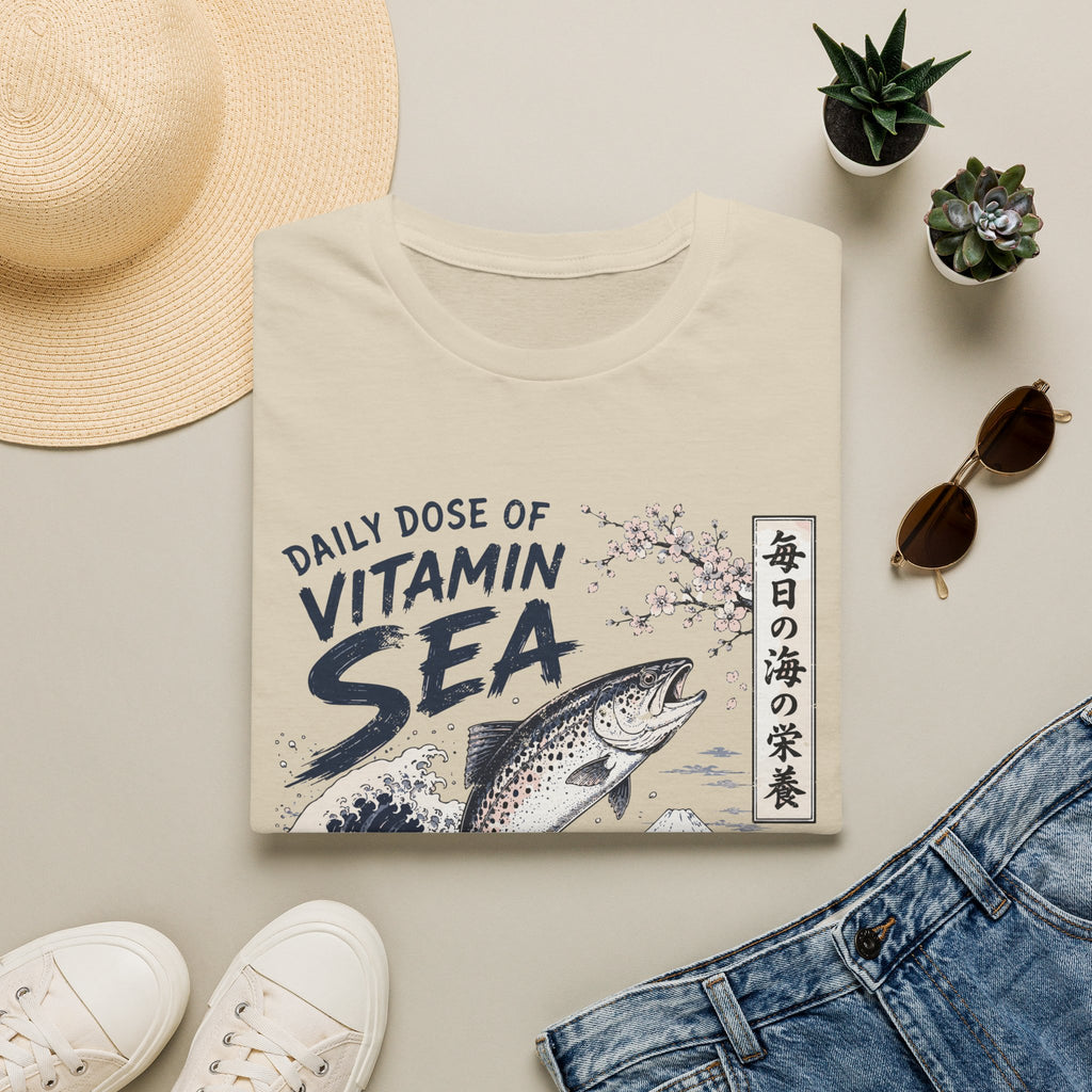 Vitamin Sea Japanese Wave Fish T-Shirt