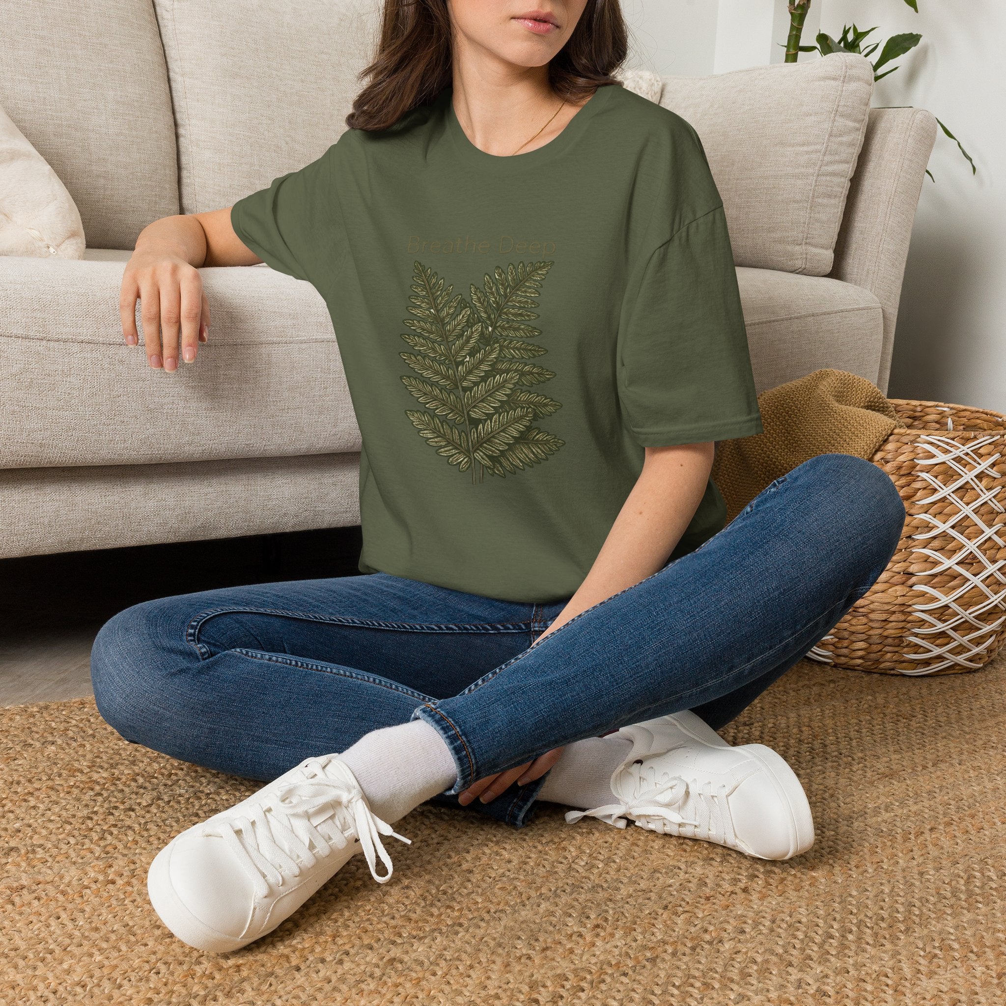 Breathe Deep Fern T-Shirt