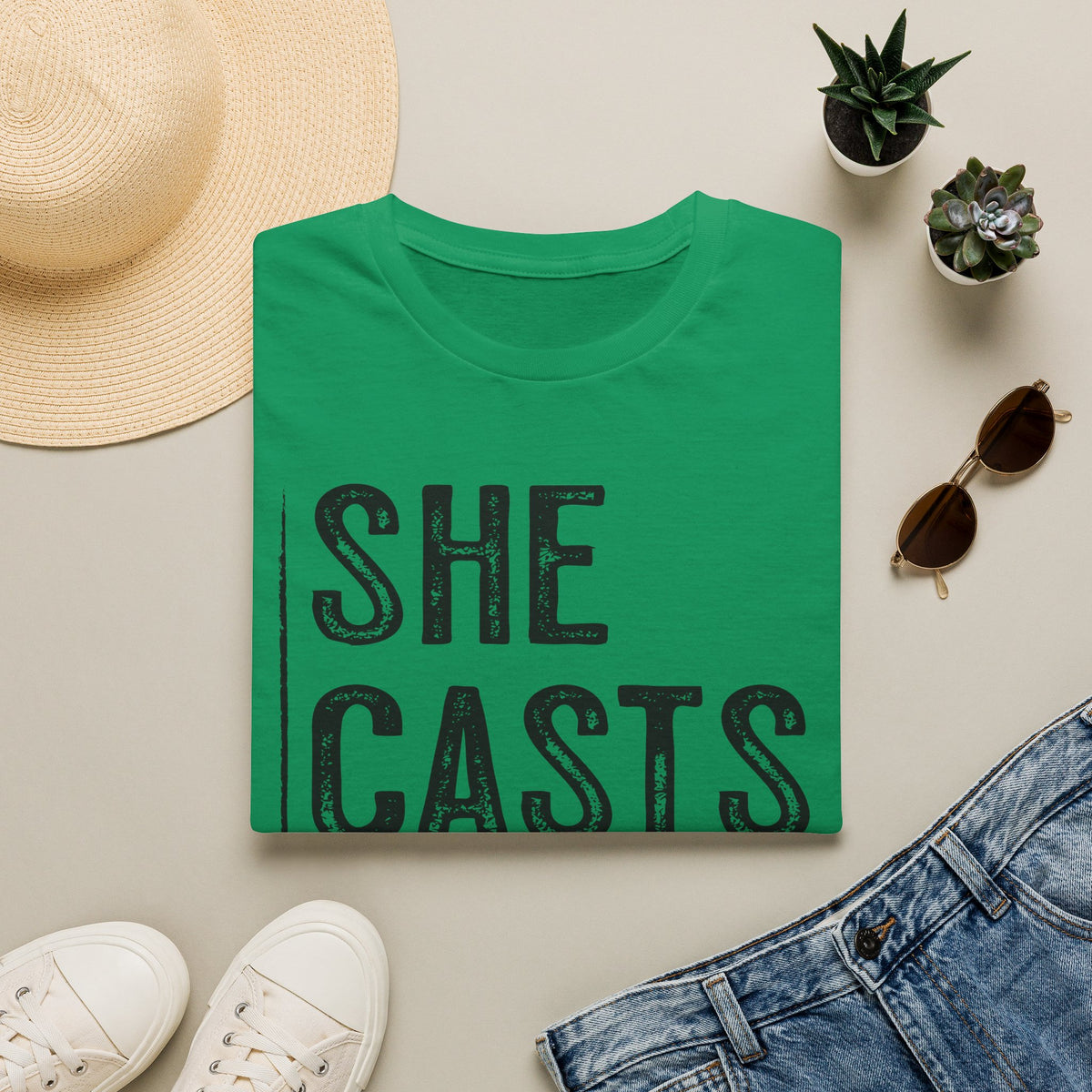 She Casts Deep T-Shirt