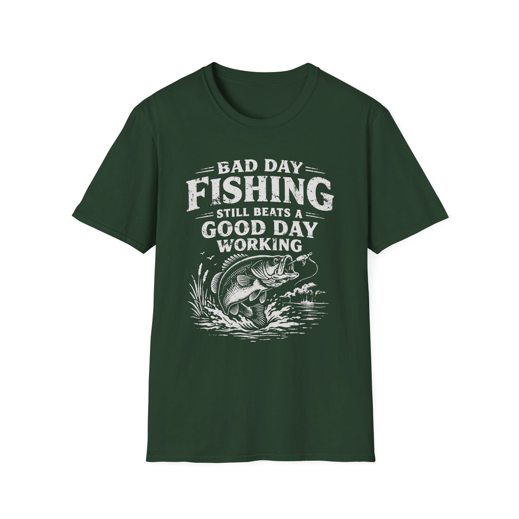 Fishing Still Beats a Good Day Working T-Shirt