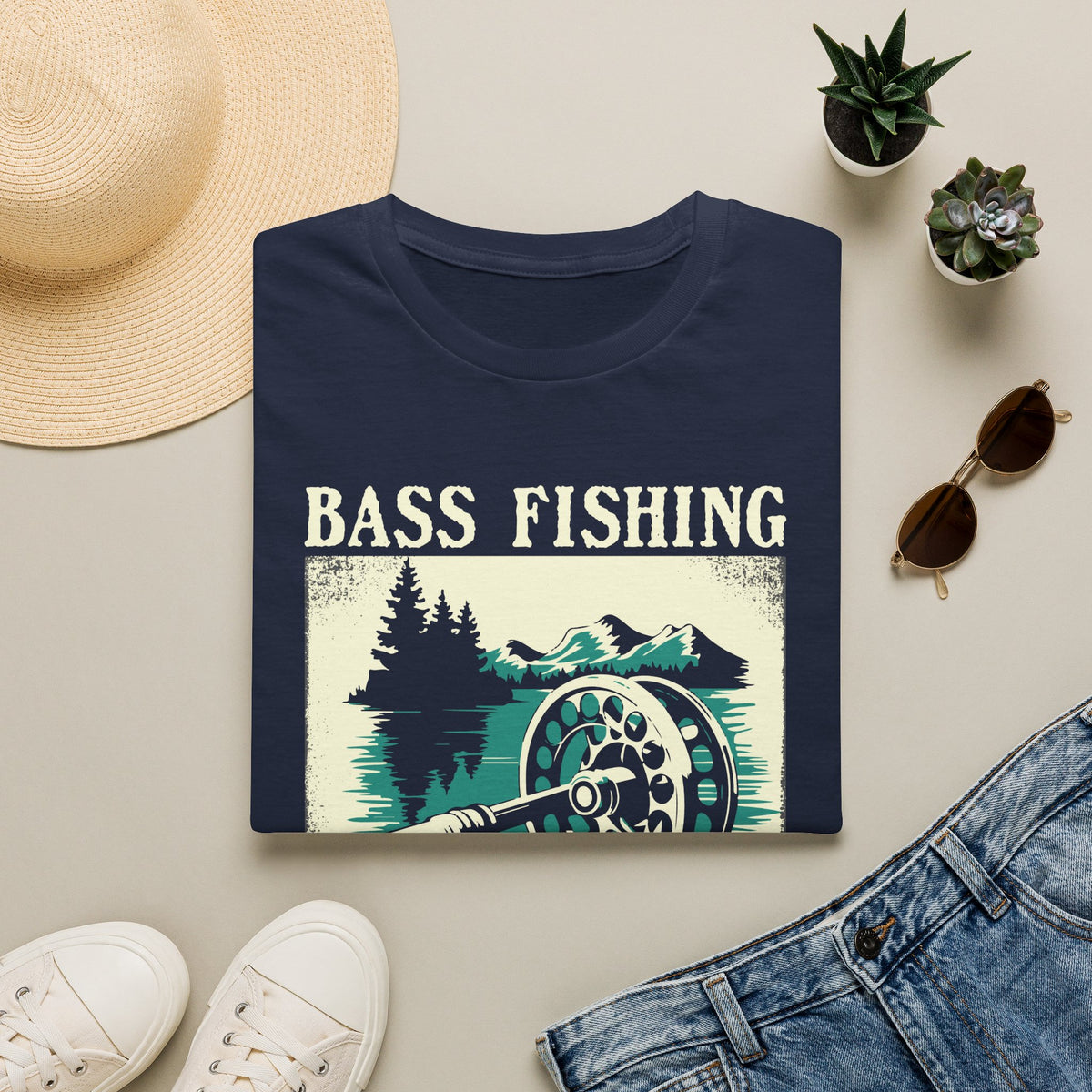 Bass Fishing Is My Therapy T-Shirt