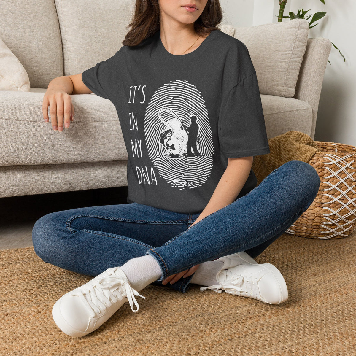 It's In My DNA Angler T-Shirt