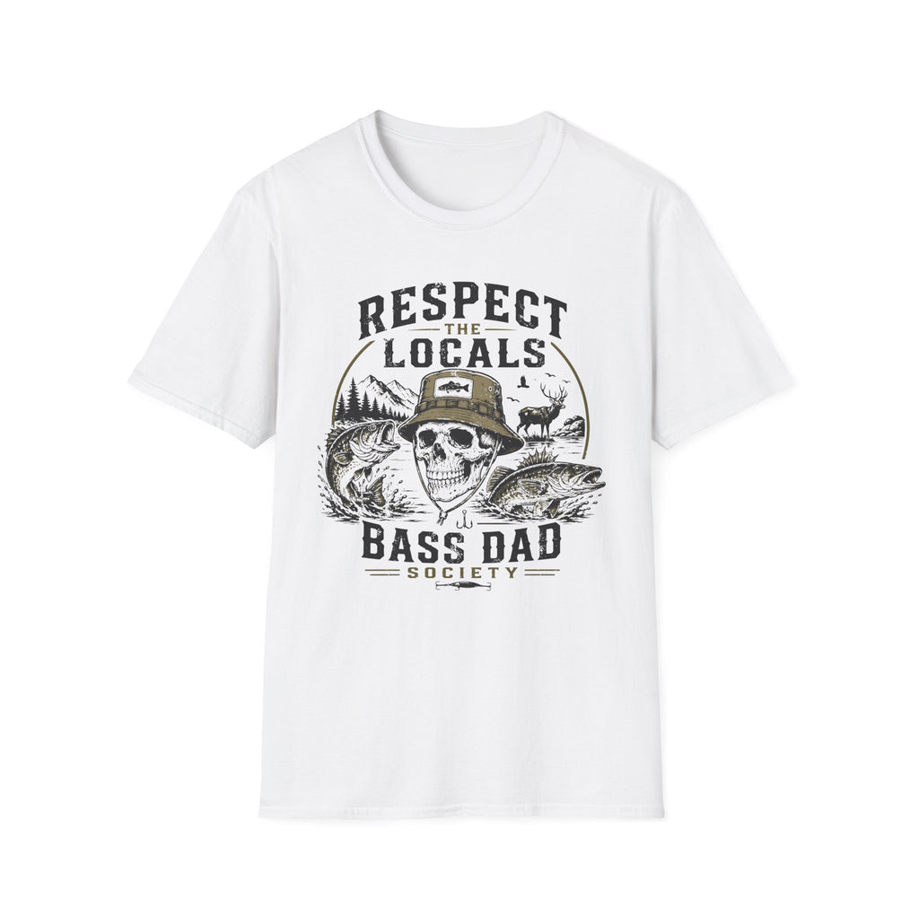 Respect the Locals Bass Dad T-Shirt