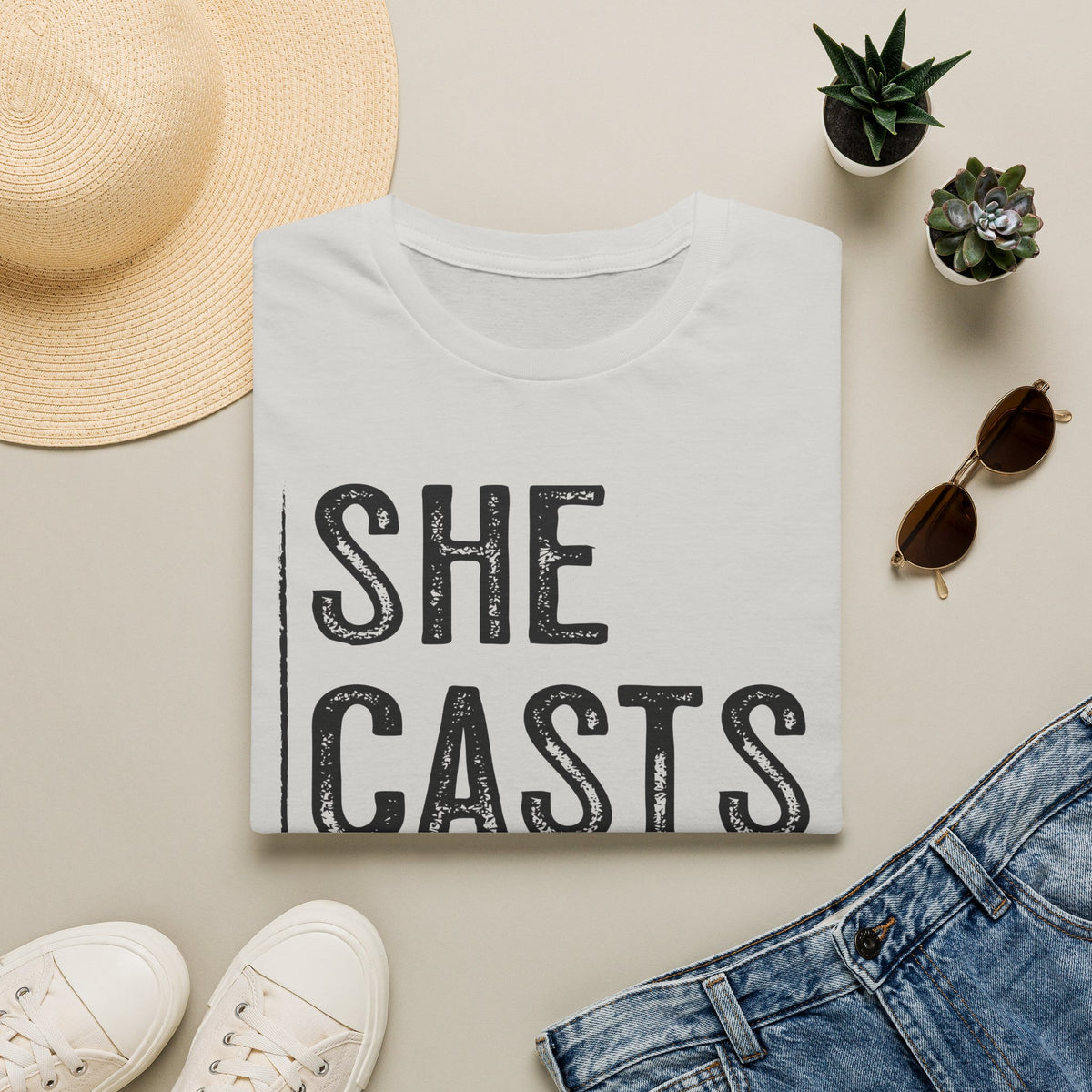 She Casts Deep T-Shirt