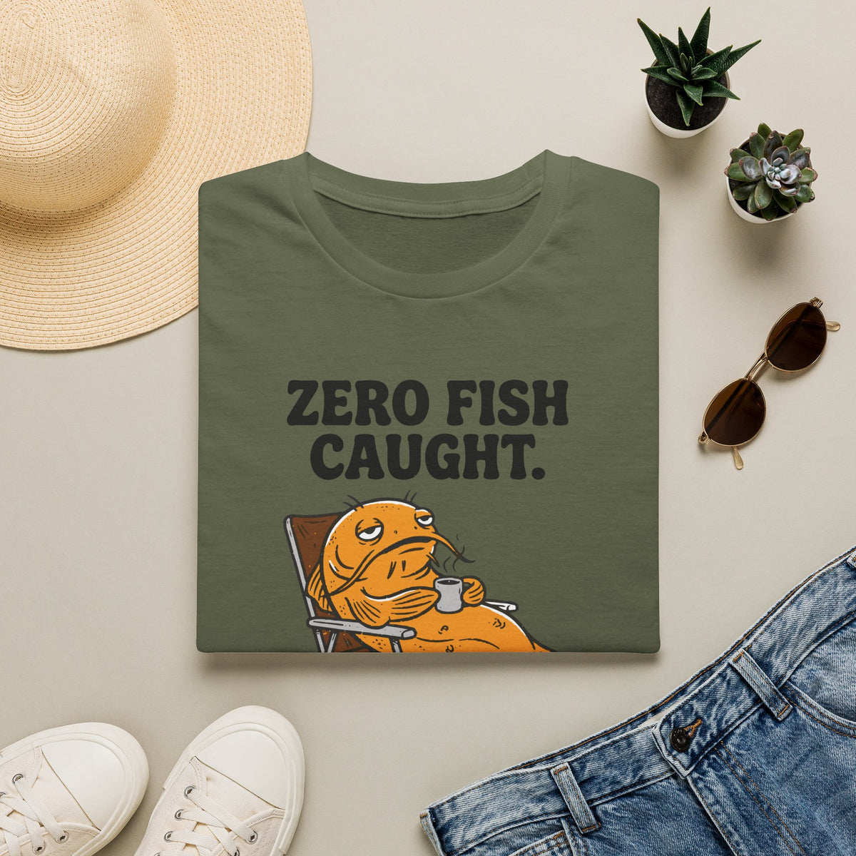 Zero Fish Caught T-Shirt