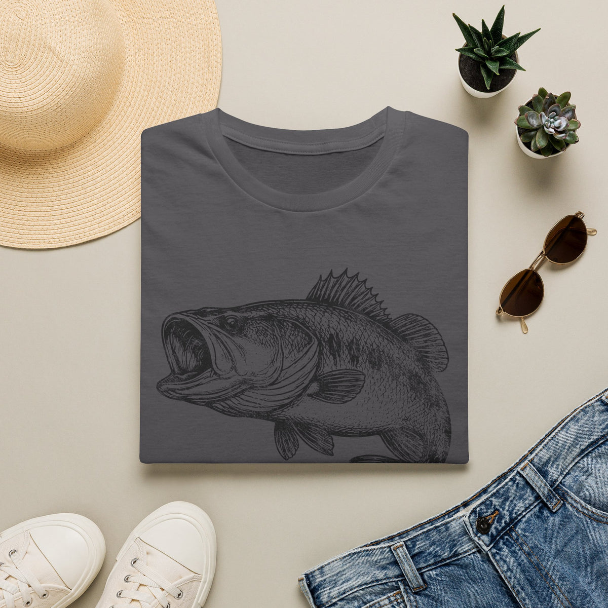 Largemouth Bass Fishing T-Shirt