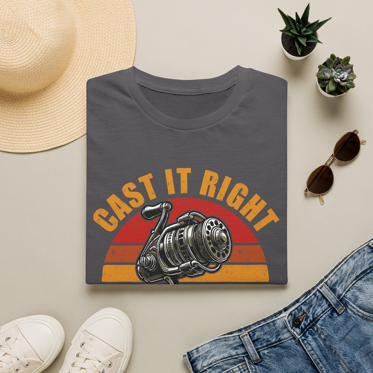 Cast It Right Reel It Tight T-Shirt