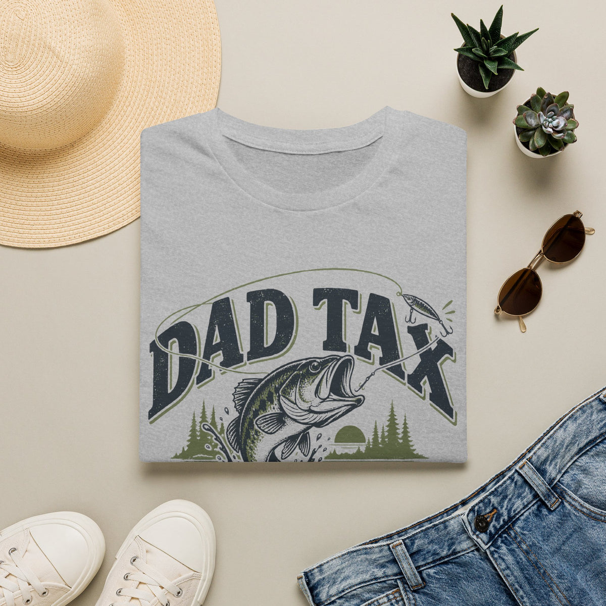 Dad Tax Fishing T-Shirt