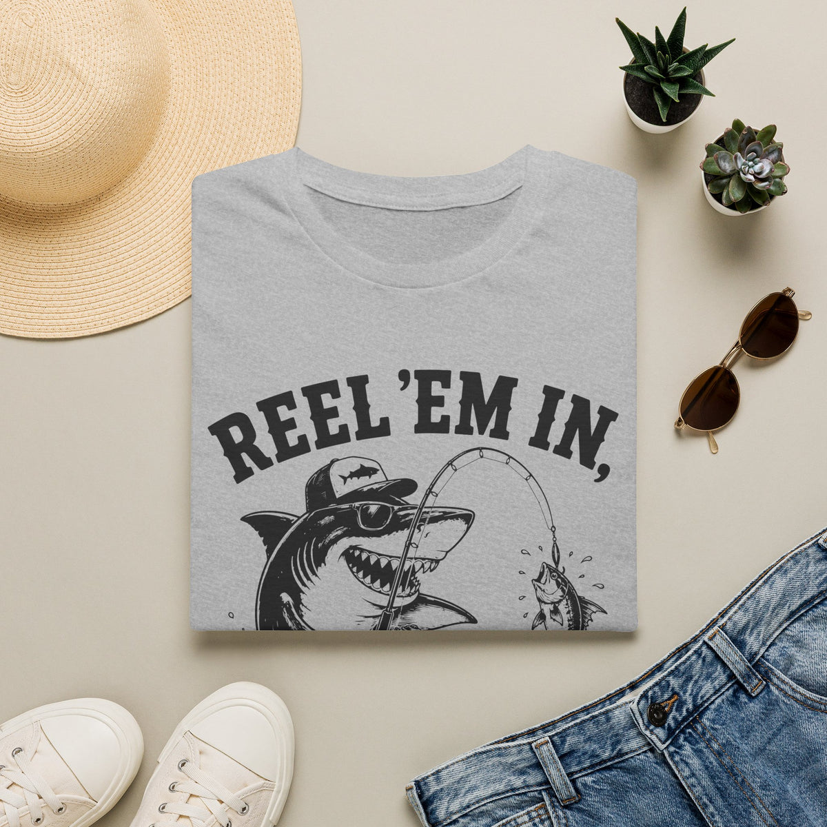 Reel 'Em In, Chew 'Em Up T-Shirt