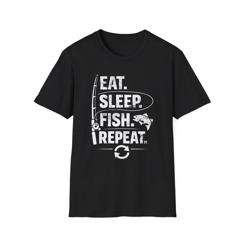 Eat Sleep Fish Repeat T-Shirt