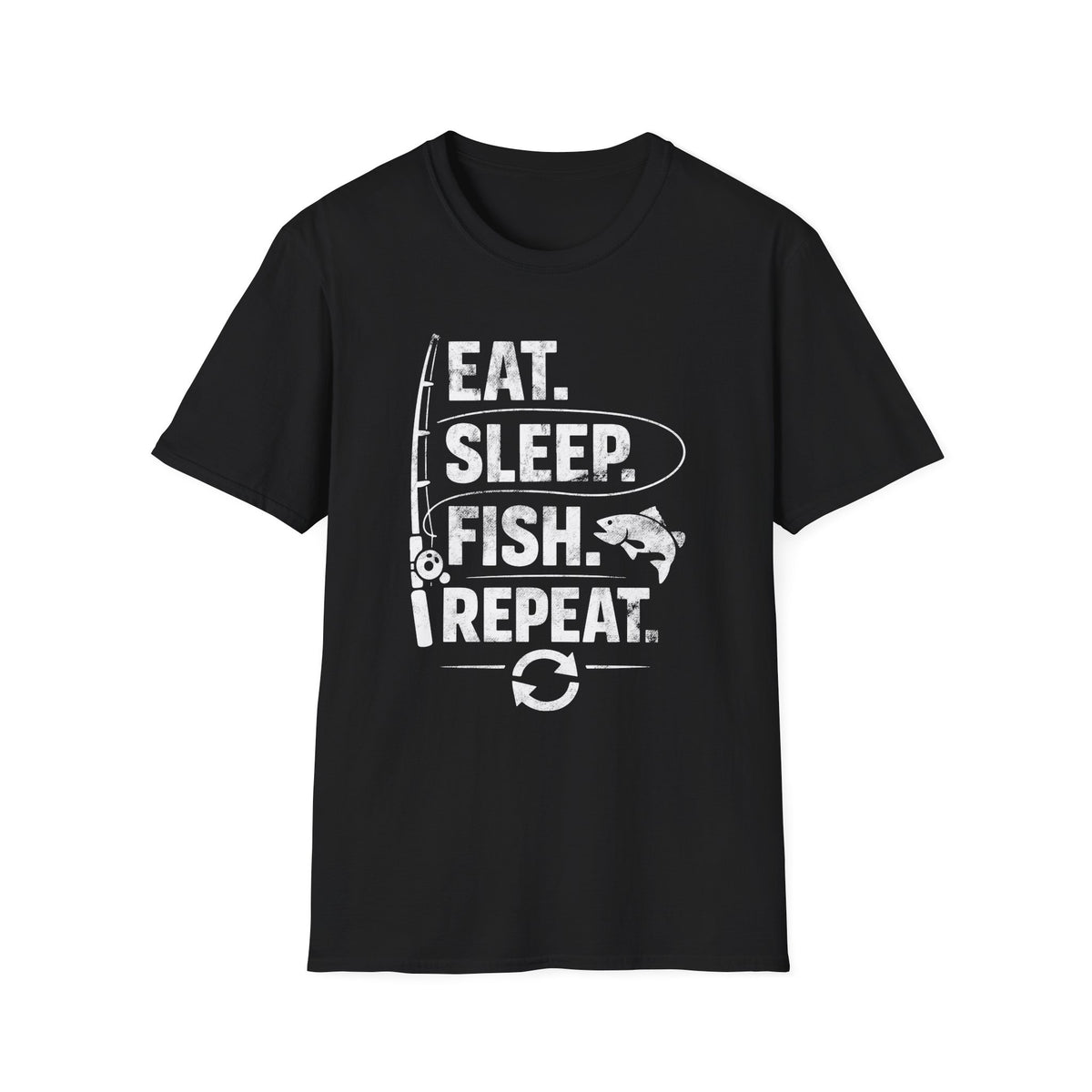 Eat Sleep Fish Repeat T-Shirt