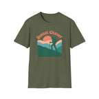 Hiker on Sunset Trail T-Shirt