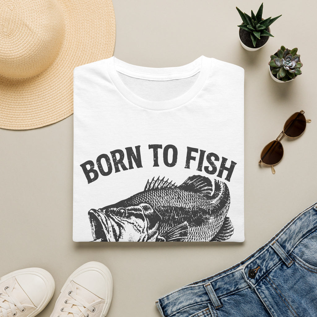 Born to Fish, Forced to Work T-Shirt