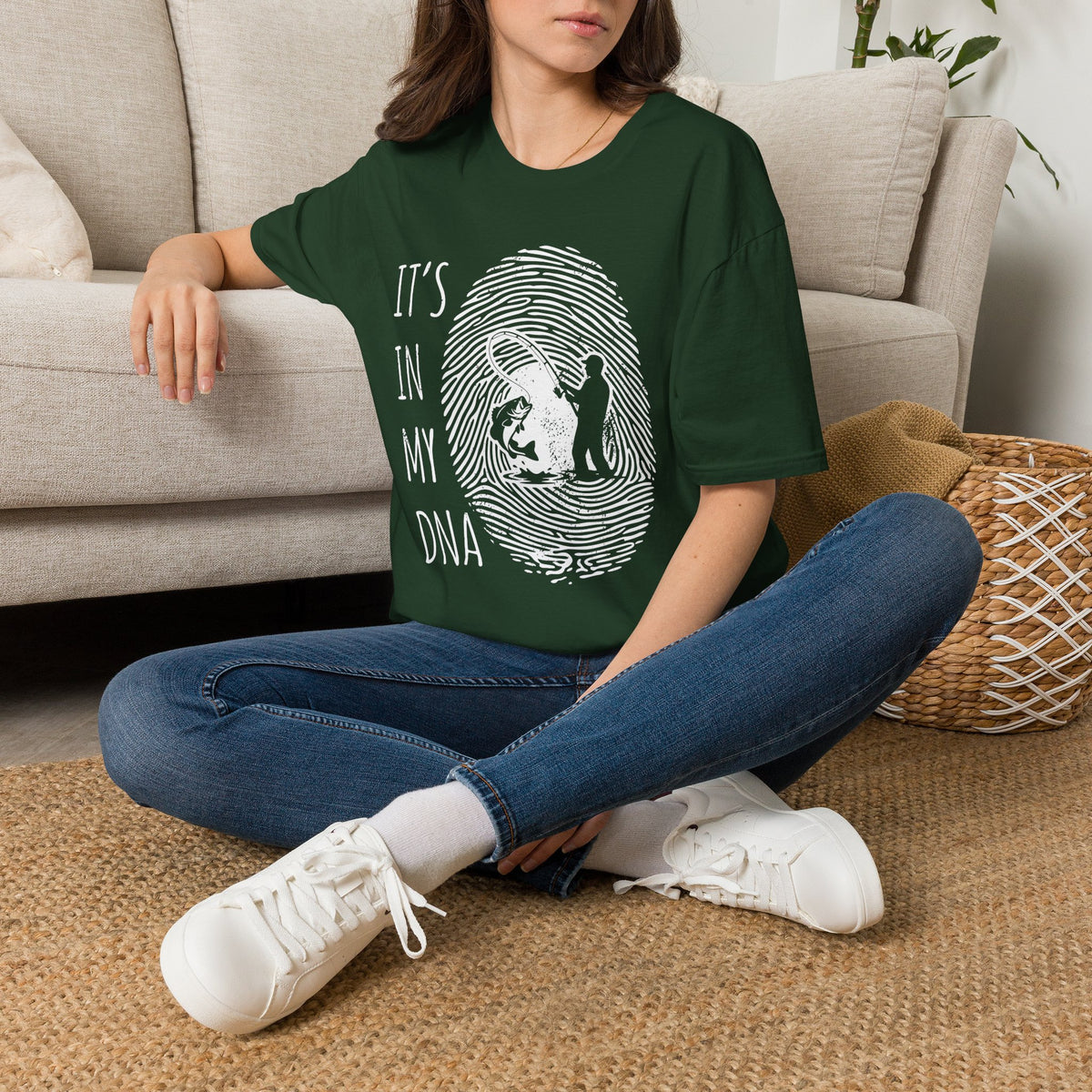 It's In My DNA Angler T-Shirt