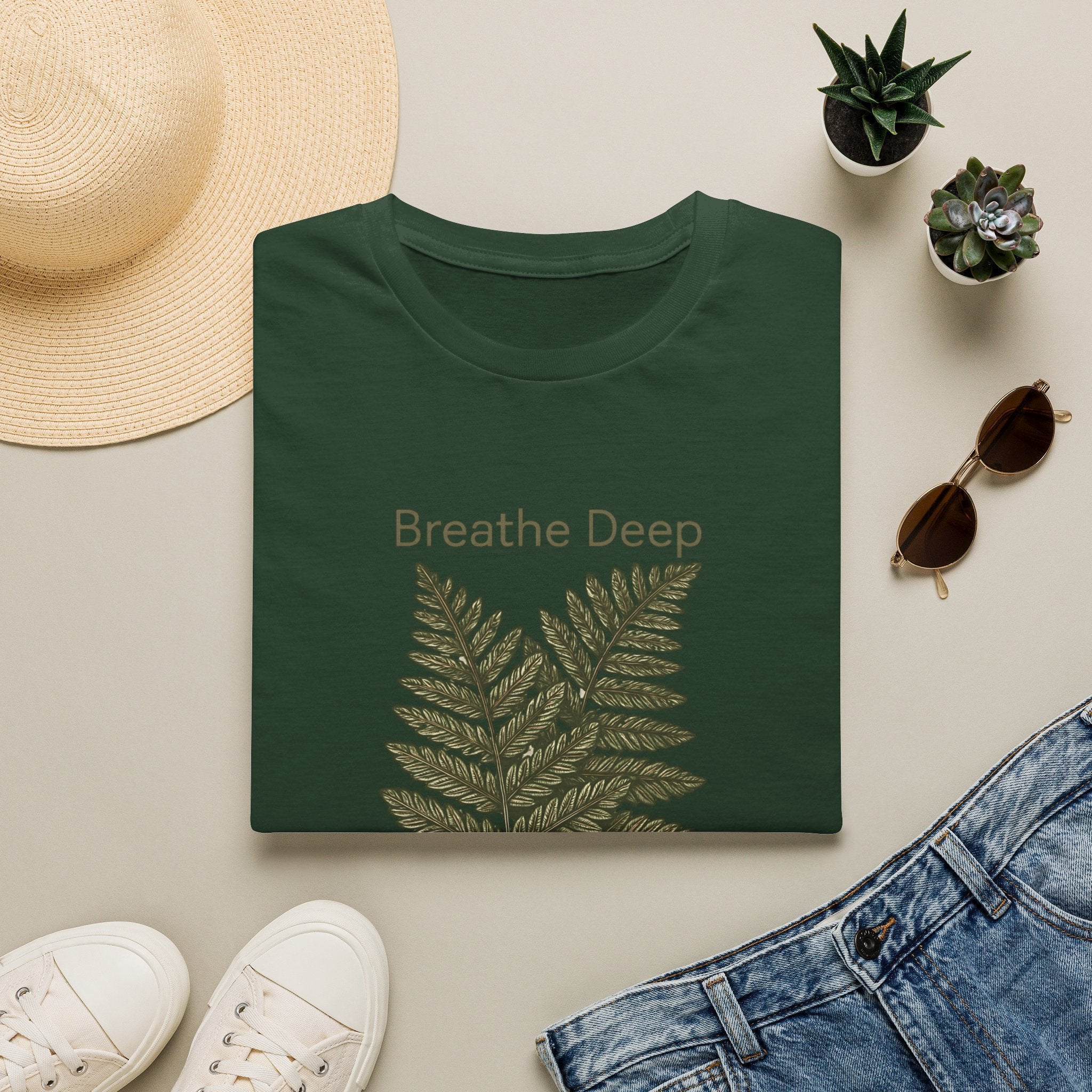 Breathe Deep Fern T-Shirt