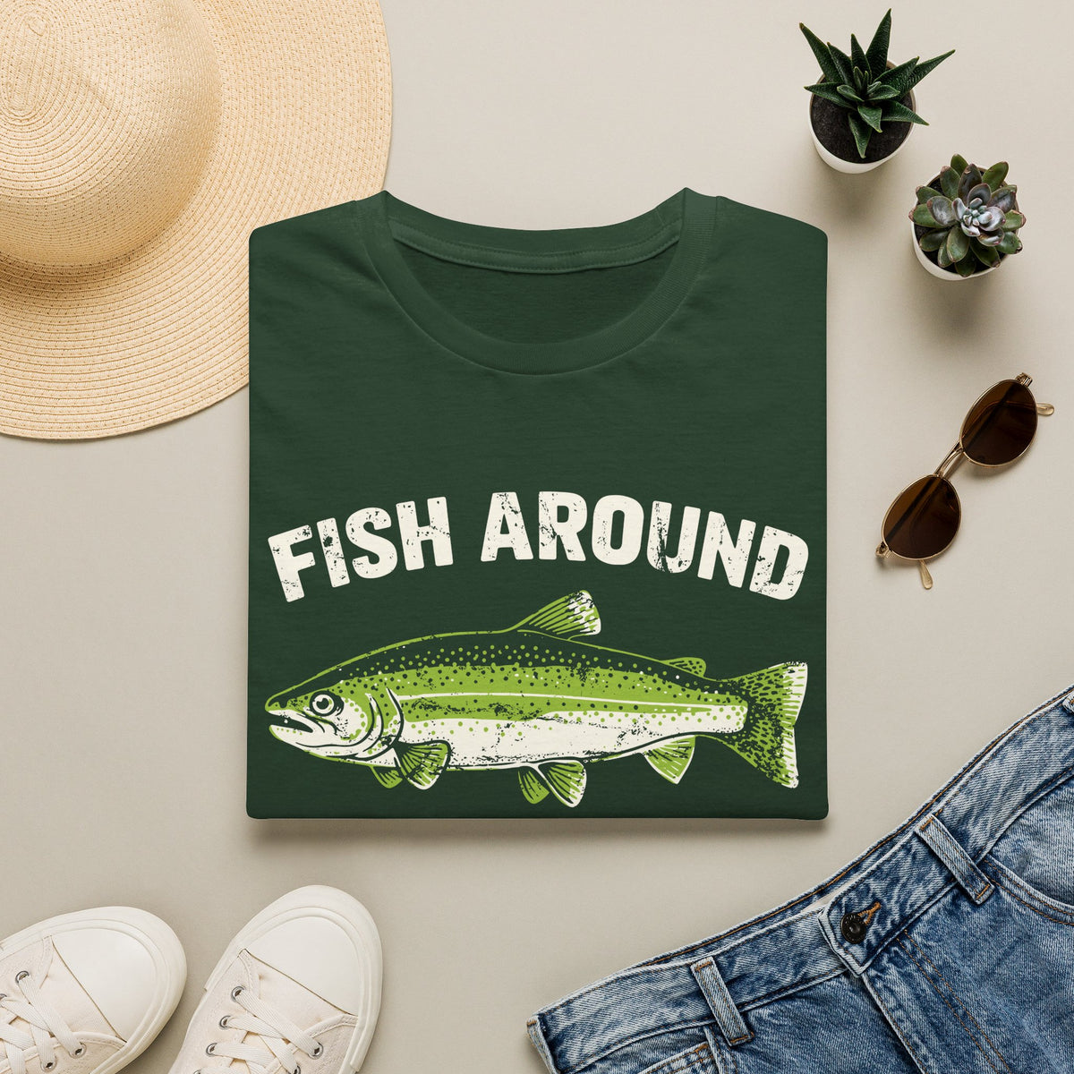 Vintage Largemouth Fish T-Shirt