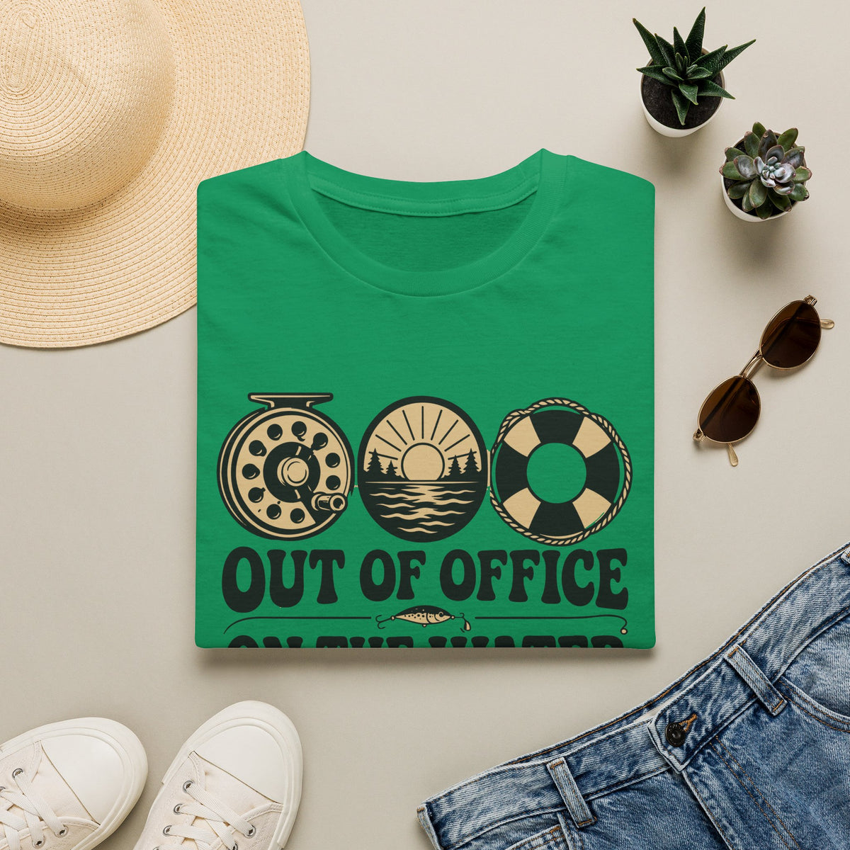 Out Of Office On The Water T-Shirt