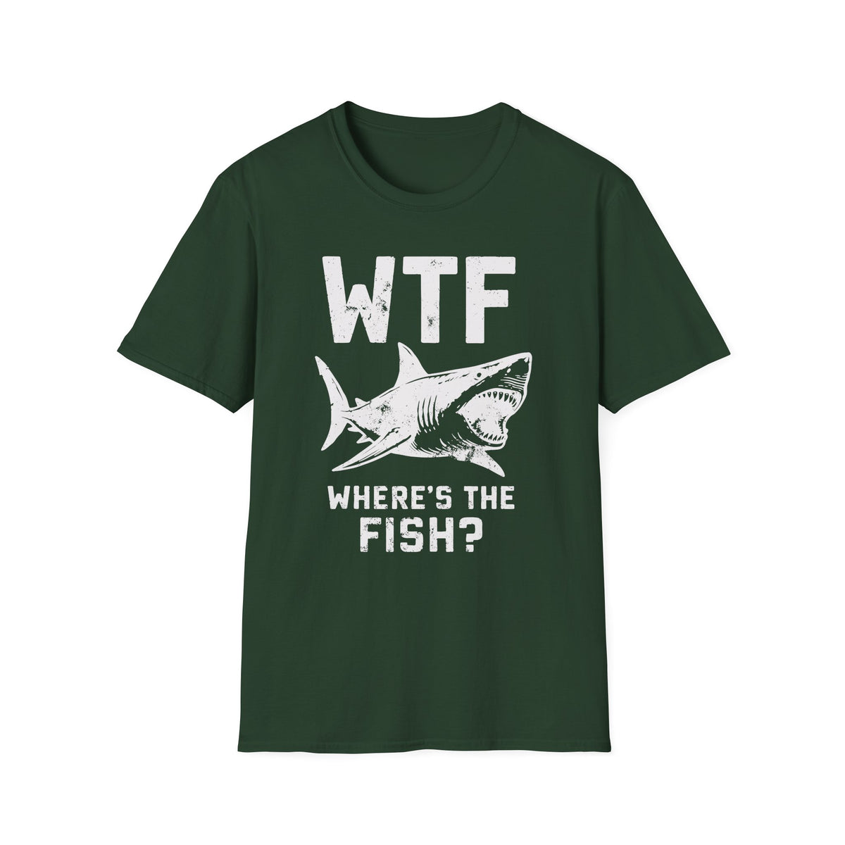 WTF Where's The Fish? Shark T-Shirt
