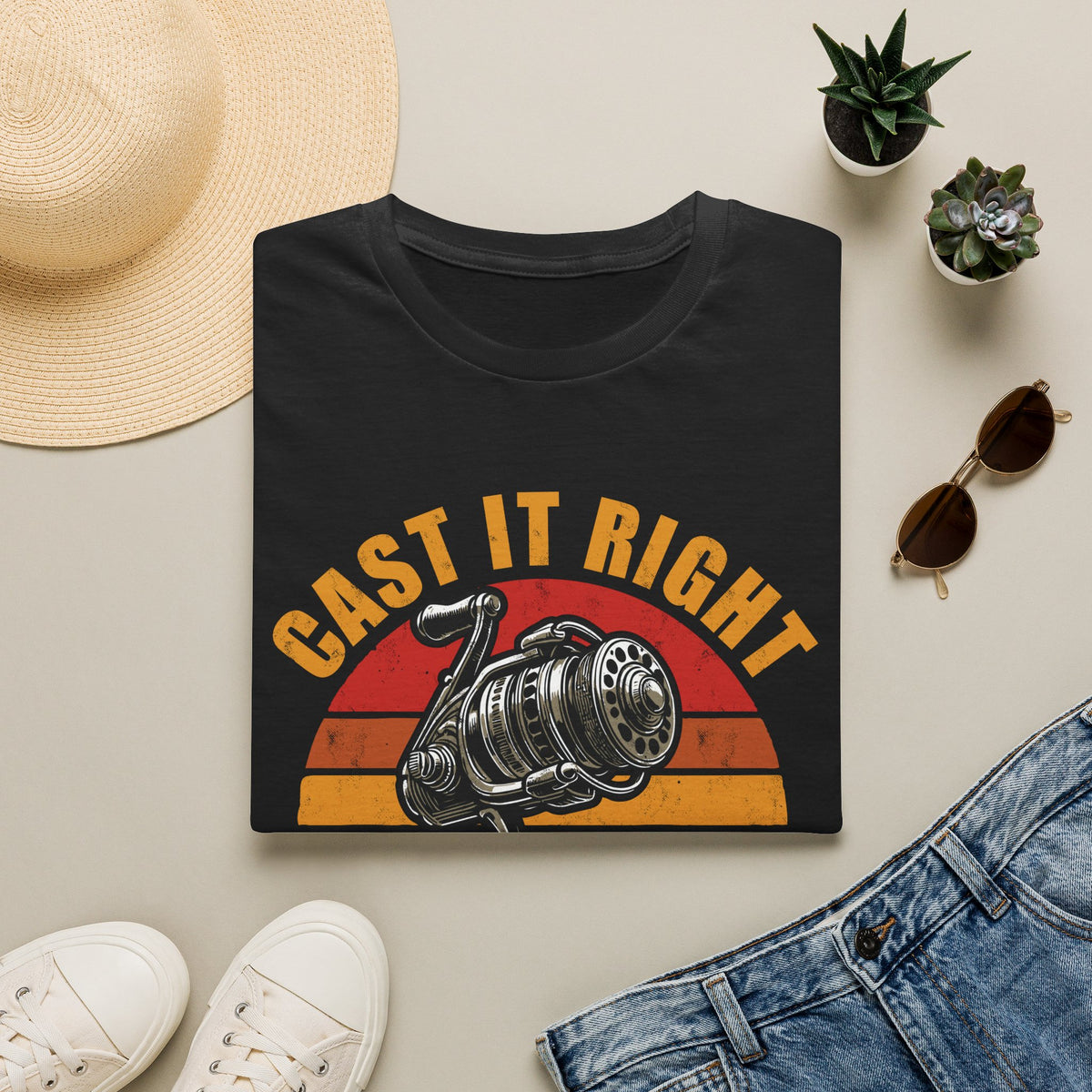 Cast It Right Reel It Tight T-Shirt