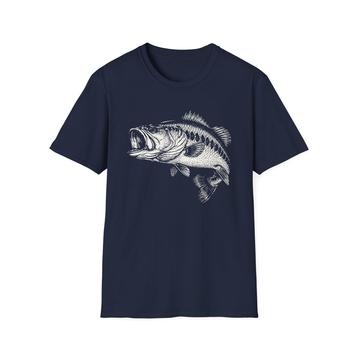 Vintage Largemouth Fish T-Shirt
