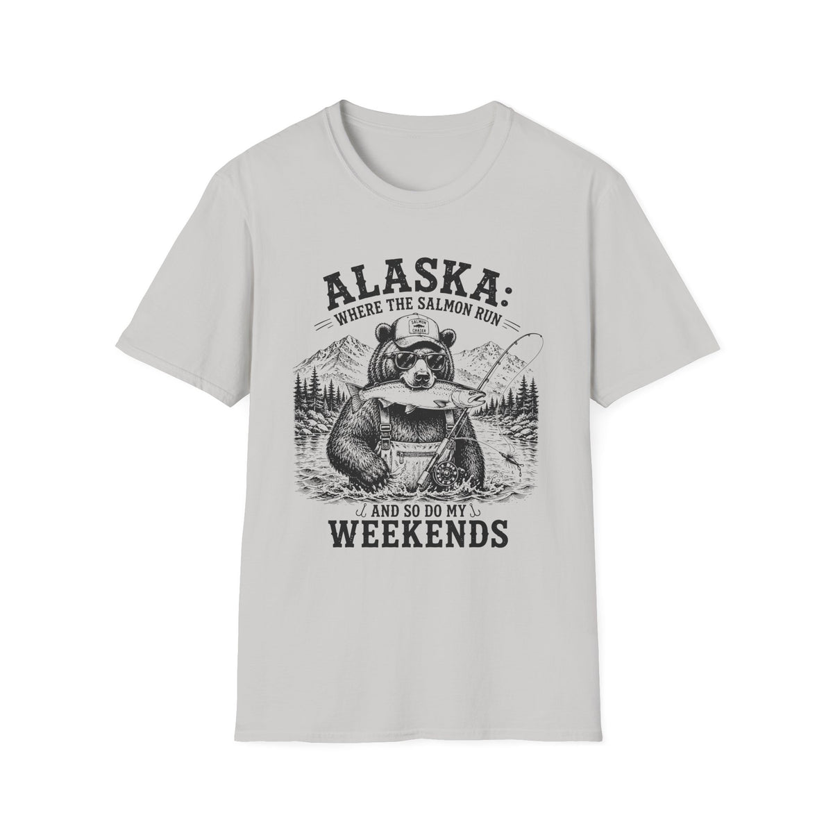 Alaska: Where the Salmon Run T-Shirt