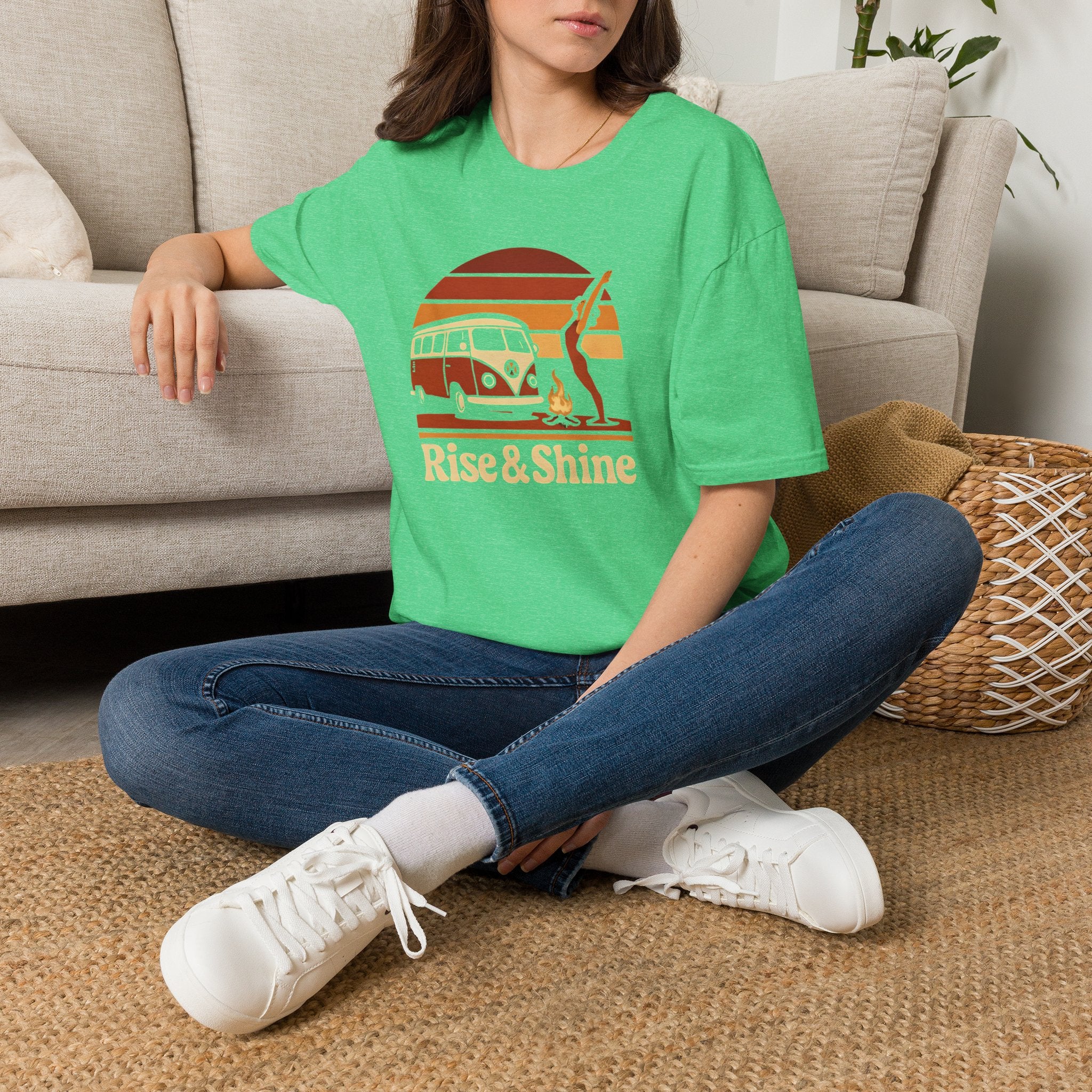 VW Camper Sunrise T-Shirt
