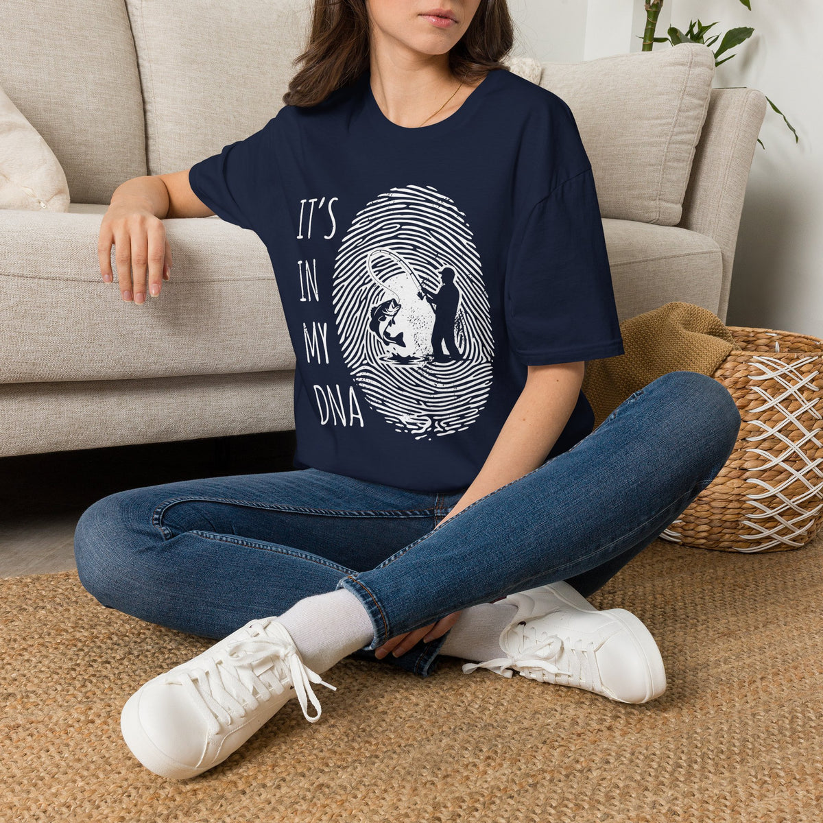 It's In My DNA Angler T-Shirt