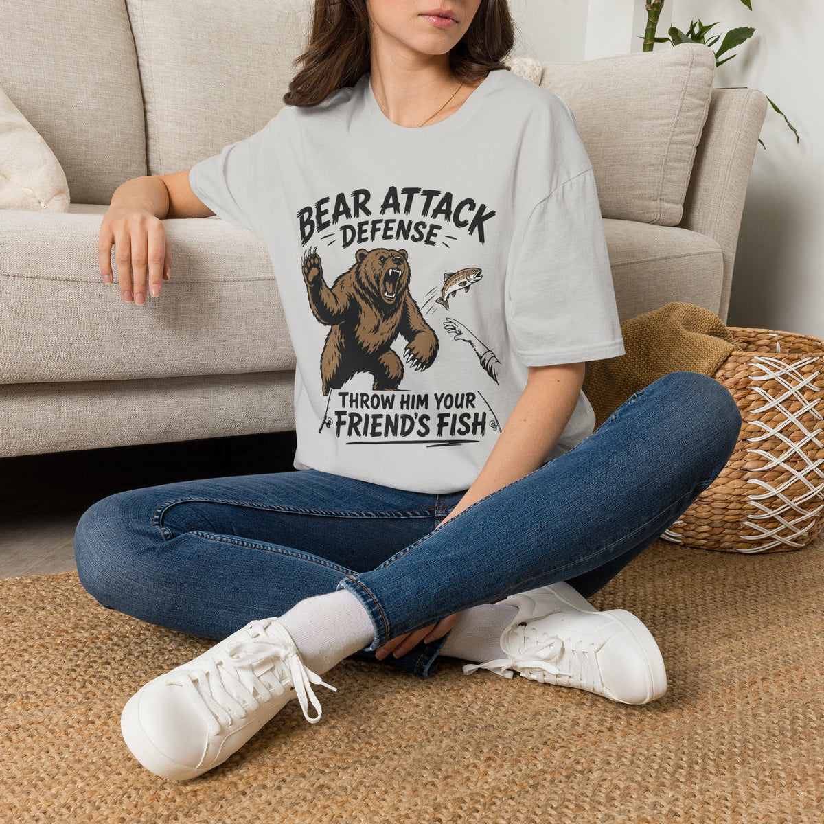 Bear Attack Defense T-Shirt
