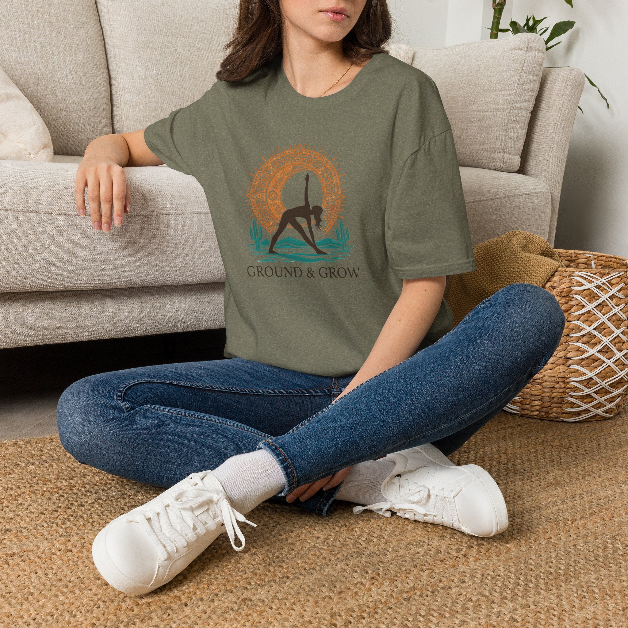Desert Yoga Silhouette T-Shirt