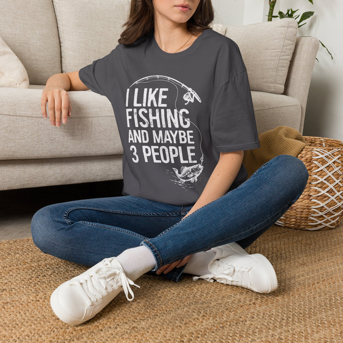 I Like Fishing and Maybe 3 People T-Shirt
