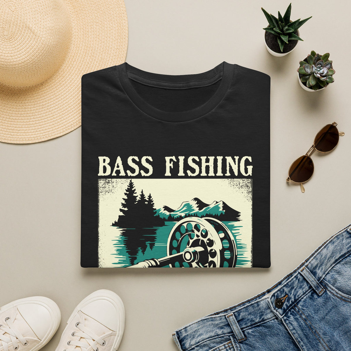 Bass Fishing Is My Therapy T-Shirt